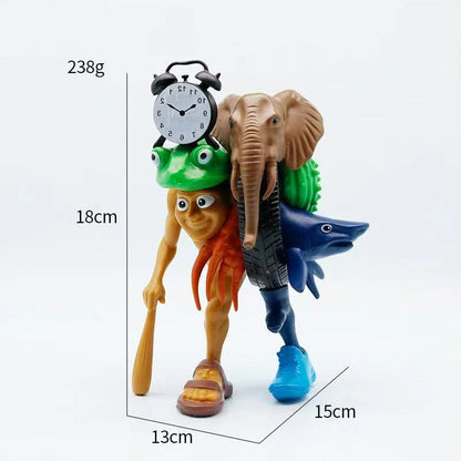Tung Tung Tung Sahur Collectible Figure Italian Brainrot B
