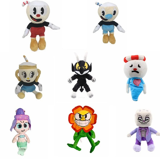 Plush Cuphead Stuffed Toys 19-28cm