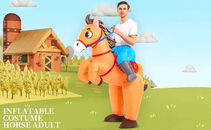 Adult Unicorn Rooster Inflatable Costume