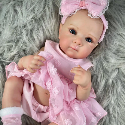 Baby Girl Reborn Doll - 48cm Doll A