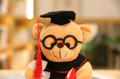 Plush Graduation Teddy Bear Stuffed Toy - 18/23cm