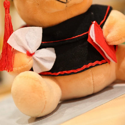 Plush Graduation Teddy Bear Stuffed Toy - 18/23cm