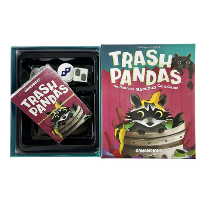 Trash Pandas Board Game Party Family Strategy Game Interesting Card Games