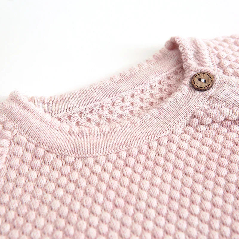Baby Girls/Boys Cotton Tops & Trousers Knitted Set (Age Newborn-3YRS)