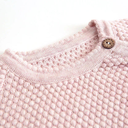 Baby Girls/Boys Cotton Tops & Trousers Knitted Set (Age Newborn-3YRS)