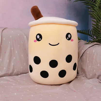 Plush Boba Bubble Tea Stuffed Toy - 25cm