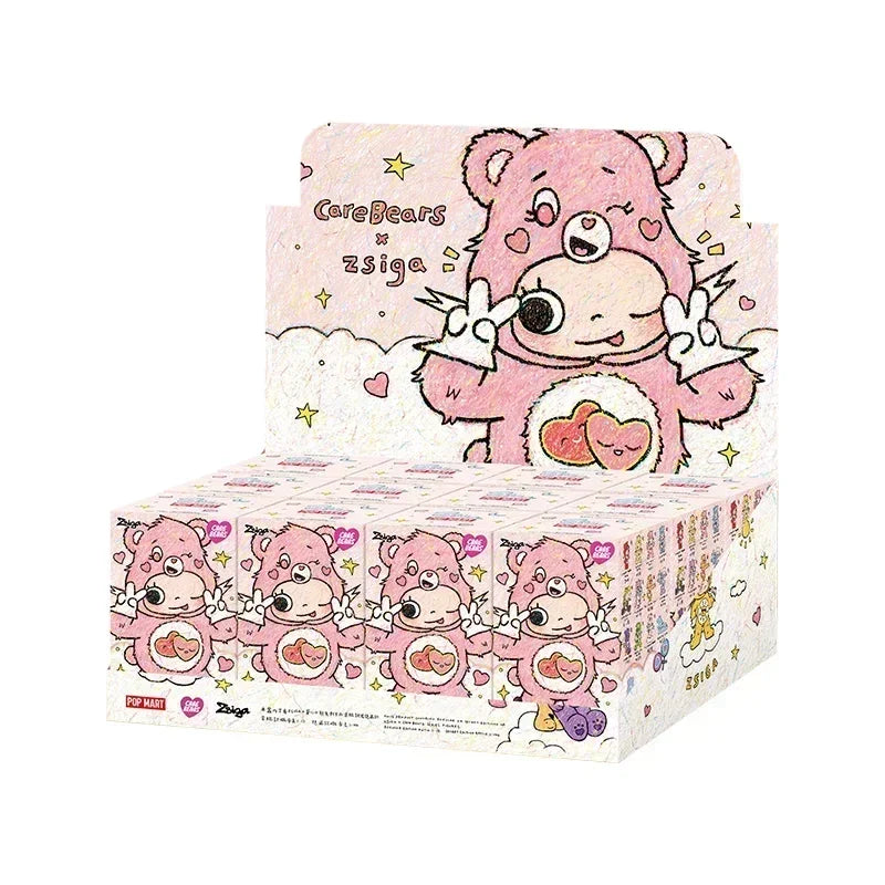 Care Bears x Zsiga Series – Mystery Blind Box Figurines Multicolor 12 Blind Boxes