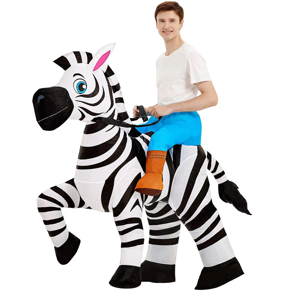 Adult Rooster Unicorn Flamingo Inflatable Costume 01.1438 Fit Height 150-195cm