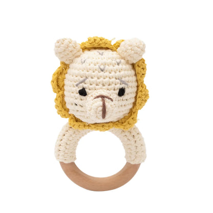 Baby Crochet Bunny Rattles Lion