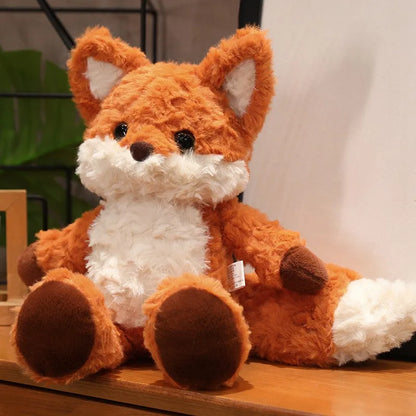 Plush Fluffy Fox Stuffed Toy - 35cm/50cm