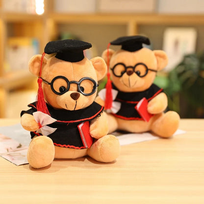 Plush Graduation Teddy Bear Stuffed Toy - 18/23cm