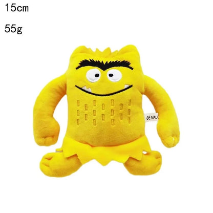 Plush The Color Monster Stuffed Toy - 15cm (6 Pack)