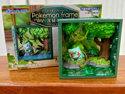 Re-Ment Pokémon Frame Deep Woods Mini Figure Blind Box – Forest Scene Collectibles | 6 Styles