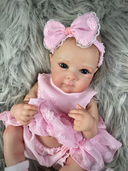 Baby Girl Reborn Doll - 48cm