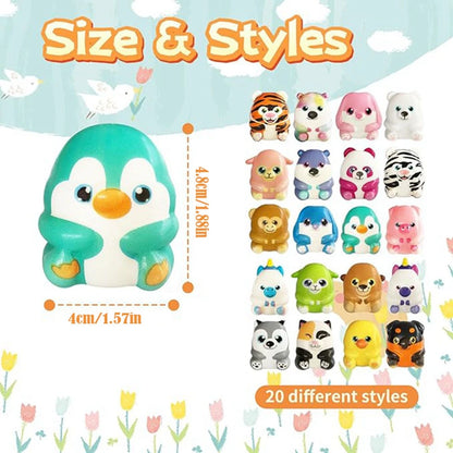 Cute Squishy Toy Stress Relief - 6/12 Pack