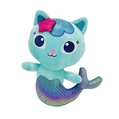 Gabby’s Dollhouse Mercat Plush Toy – Soft Cartoon Stuffed Animal Multicolor 20cm