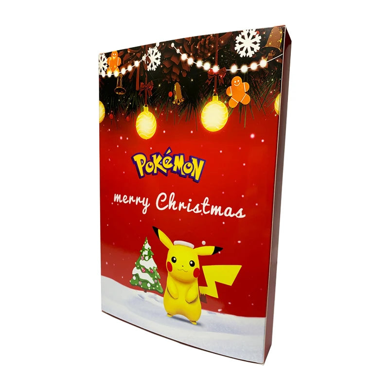 Pokémon Advent Calendar Box – 24-Piece Anime Figure Set | Pikachu, Charizard & More