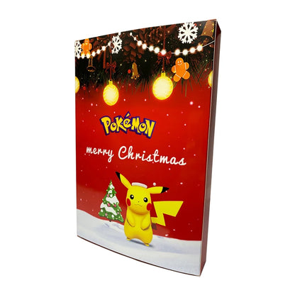Pokémon Advent Calendar Box – 24-Piece Anime Figure Set | Pikachu, Charizard & More