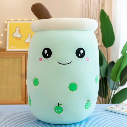 Plush Boba Bubble Tea Stuffed Toy - 25cm