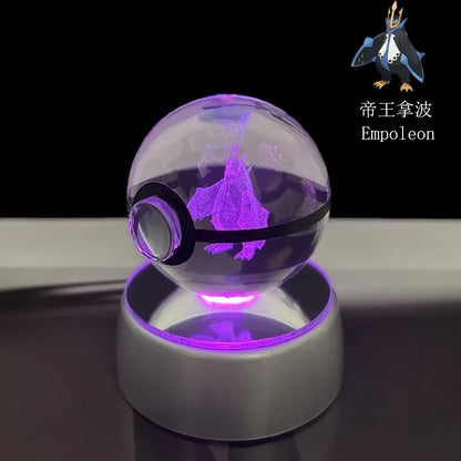 Pokemon Crystal Ball LED Night Light