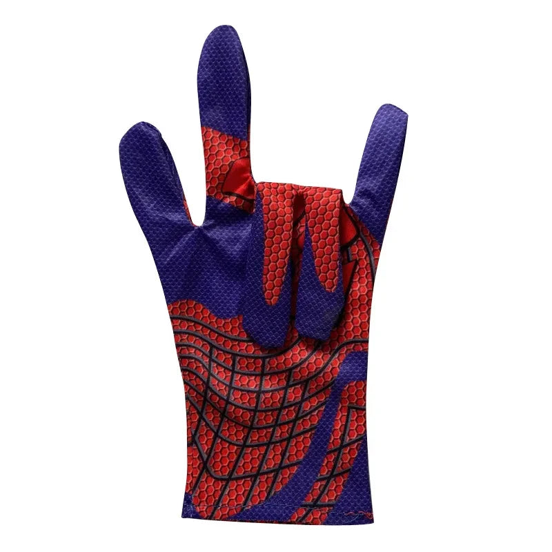Spider-Man web launcher glove Soft Bullets Launcher Spray Wrist With Gloves Launching Soft Bomb Toy Gun Outdoor Games Toys