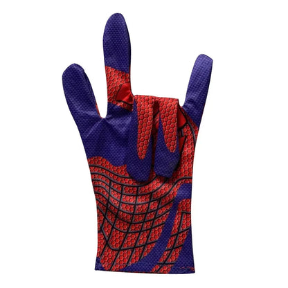 Spider-Man web launcher glove Soft Bullets Launcher Spray Wrist With Gloves Launching Soft Bomb Toy Gun Outdoor Games Toys