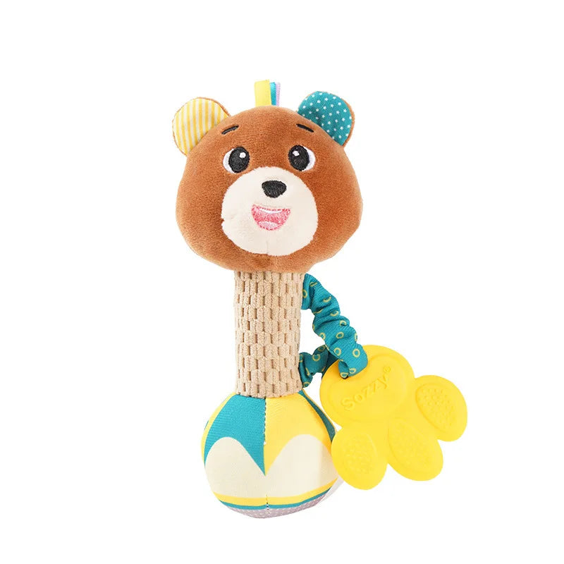 Baby Plush Rattle Toy E