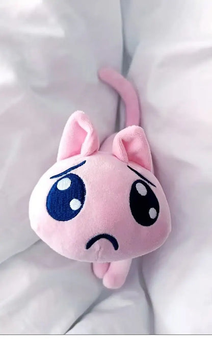 Super Cute P Cat! Needy Girl Overdose Emojis 17/28cm Bluey & Bingo Family Plush Toys Cartoon Dog Stuffed Animals Soft Plush Doll