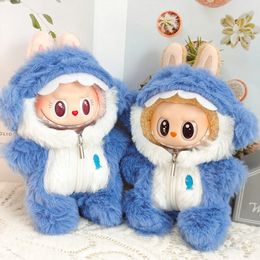 Plush Dress Up Labubu Doll Clothes
