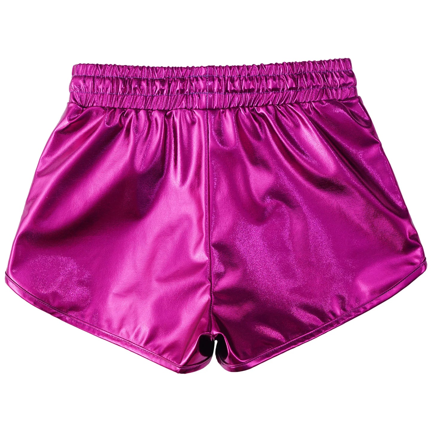 Girls Metallic Drawstring Shorts (Age 3-12 YRS)
