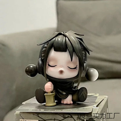 SKULLPANDA The Ink Plum Blossom Series Blind Box Bamboo into Ink