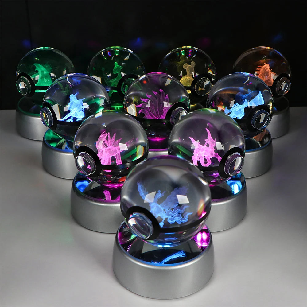 Pokemon Crystal Ball LED Night Light