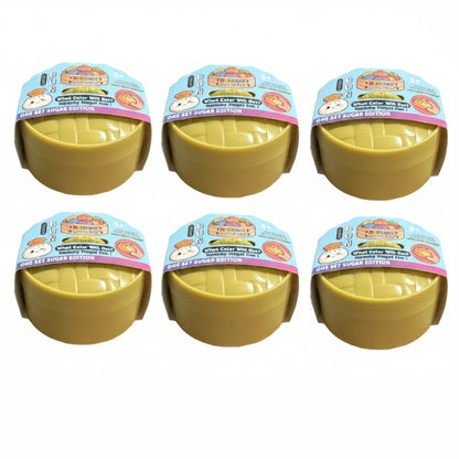 Ultra Rare Gold Glitter Dumpling Squishy – Slow‑Rise Sensory Stress Toy Random 6pcs