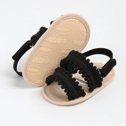 Baby Girl's Open Toes Sandals (Newborn-18M)