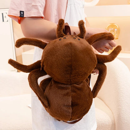 Plush Spider Backpack Stuffed Toy - 35*30CM