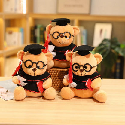 Plush Graduation Teddy Bear Stuffed Toy - 18/23cm
