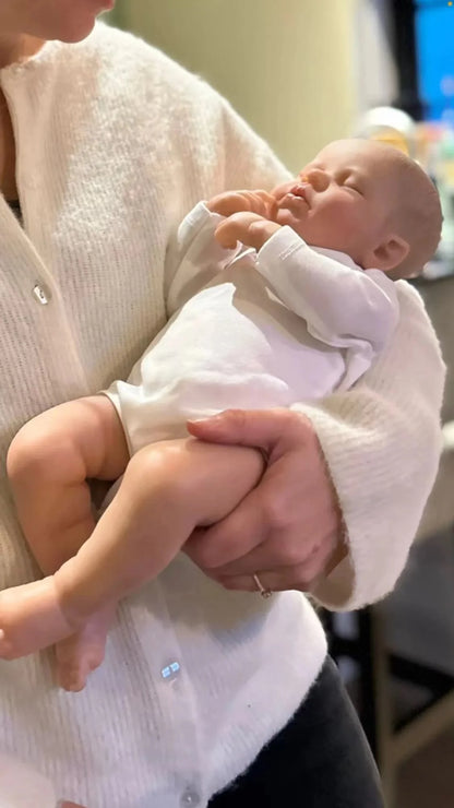 Reborn Baby Silicone Doll LouLou - 50CM