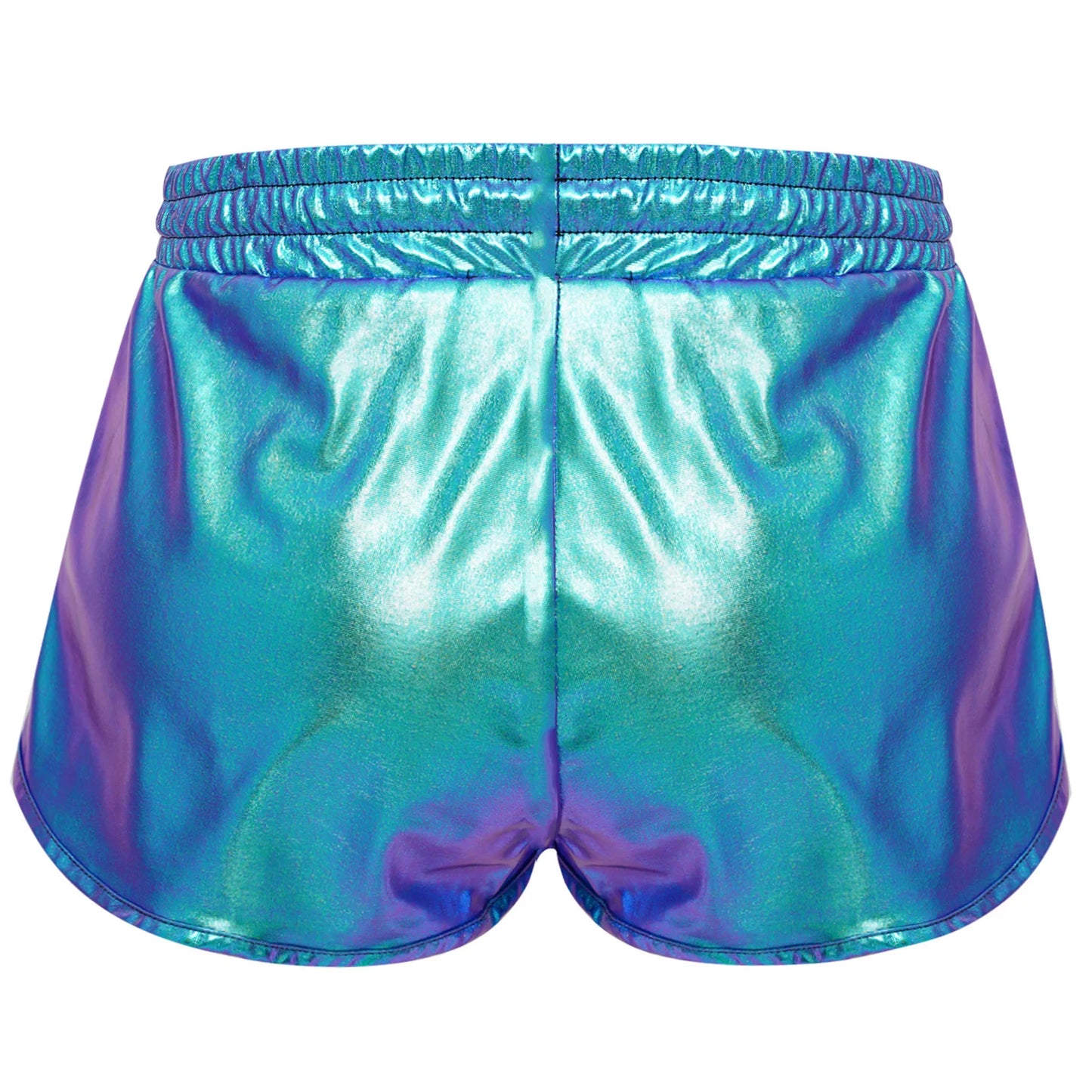 Girls Metallic Drawstring Shorts (Age 3-12 YRS)