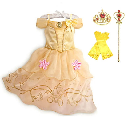 Girls Princess Costume Dress (