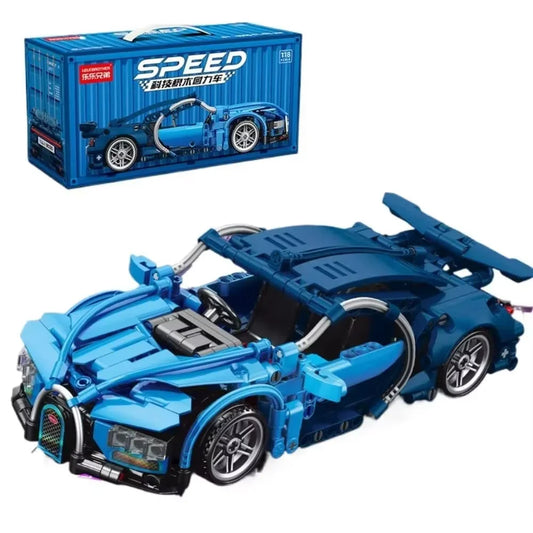 Supercar Building Blocks DIY Toy Car