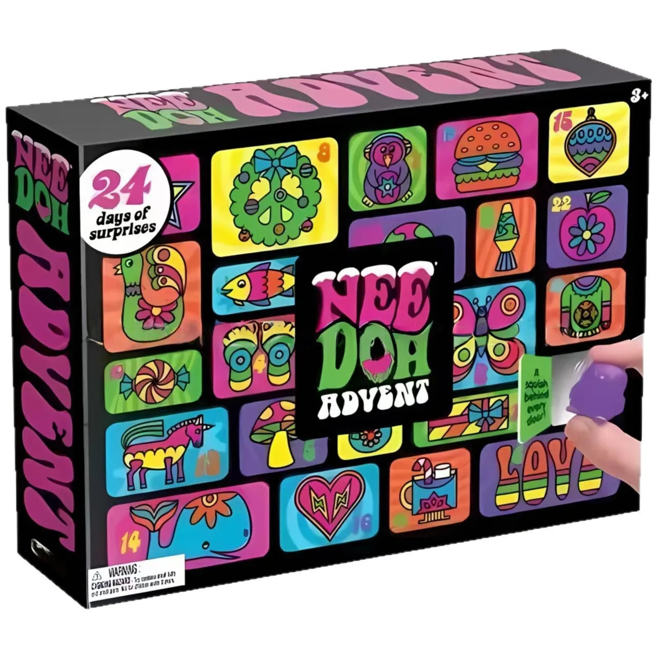 2026 New Hot Needoh Advent Calendar Gift For 24 Day Countdown New Year Family Friends Blind Box Party Toy Gift