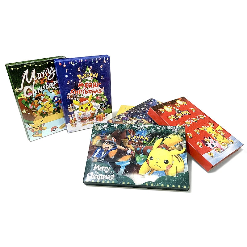 Pokémon Advent Calendar Box – 24-Piece Anime Figure Set | Pikachu, Charizard & More