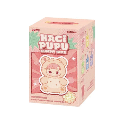 HACIPUPU Gummy Bear Series - Vinyl Plush Pendant Blind Box Multicolor 1 Blind Box