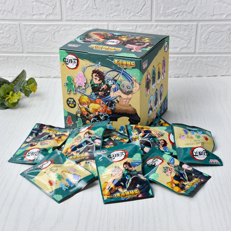 Blind Box Figures - Labubu & Pokémon Erasers- 32 Pack
