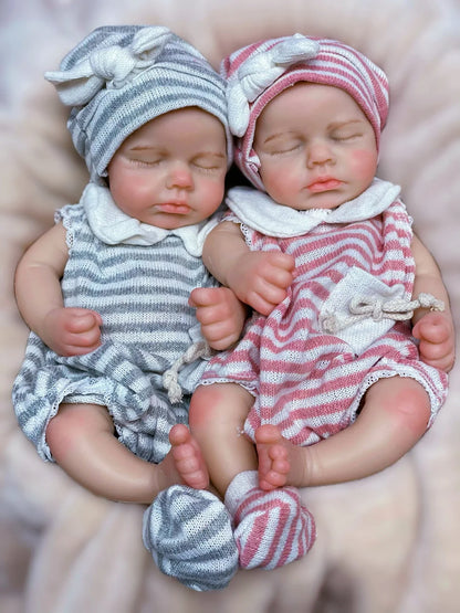 LouLou Bebe Reborn Baby Girl 33cm