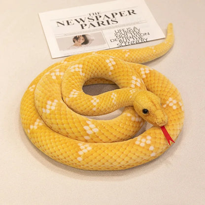 Plush Giant Python Anaconda Snake Stuffed Toy - 70cm