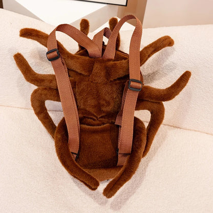 Plush Spider Backpack Stuffed Toy - 35*30CM