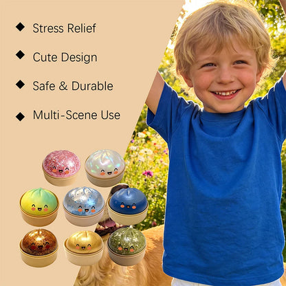Squishy Dumpling Fidget Toy – Soft Slow‑Rebound Sensory Stress Ball
