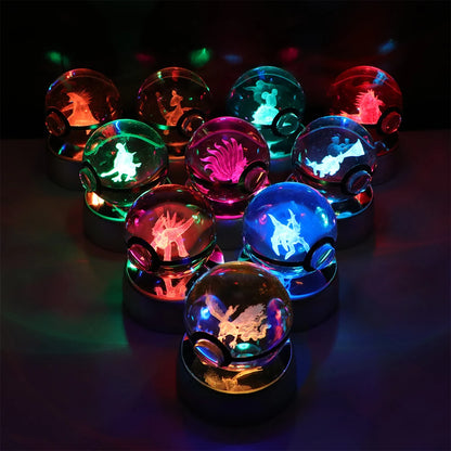 Pokemon Crystal Ball LED Night Light