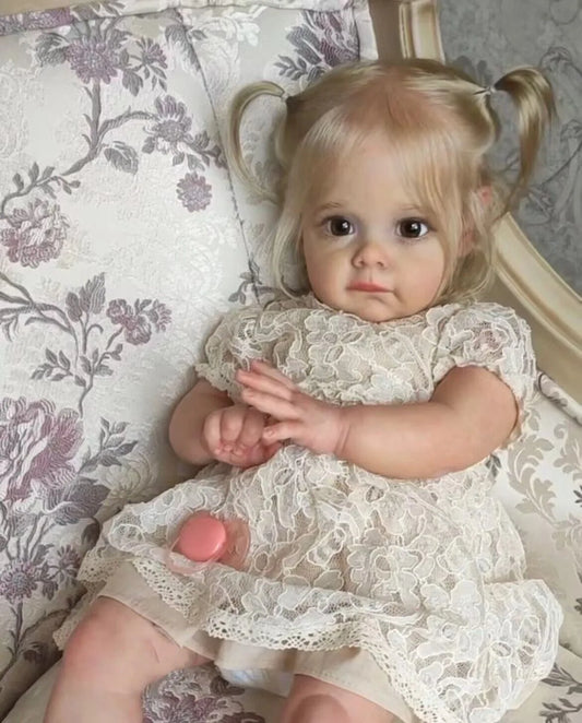 Reborn Toddler Maggie Handmade Silicone Reborn - 60CM